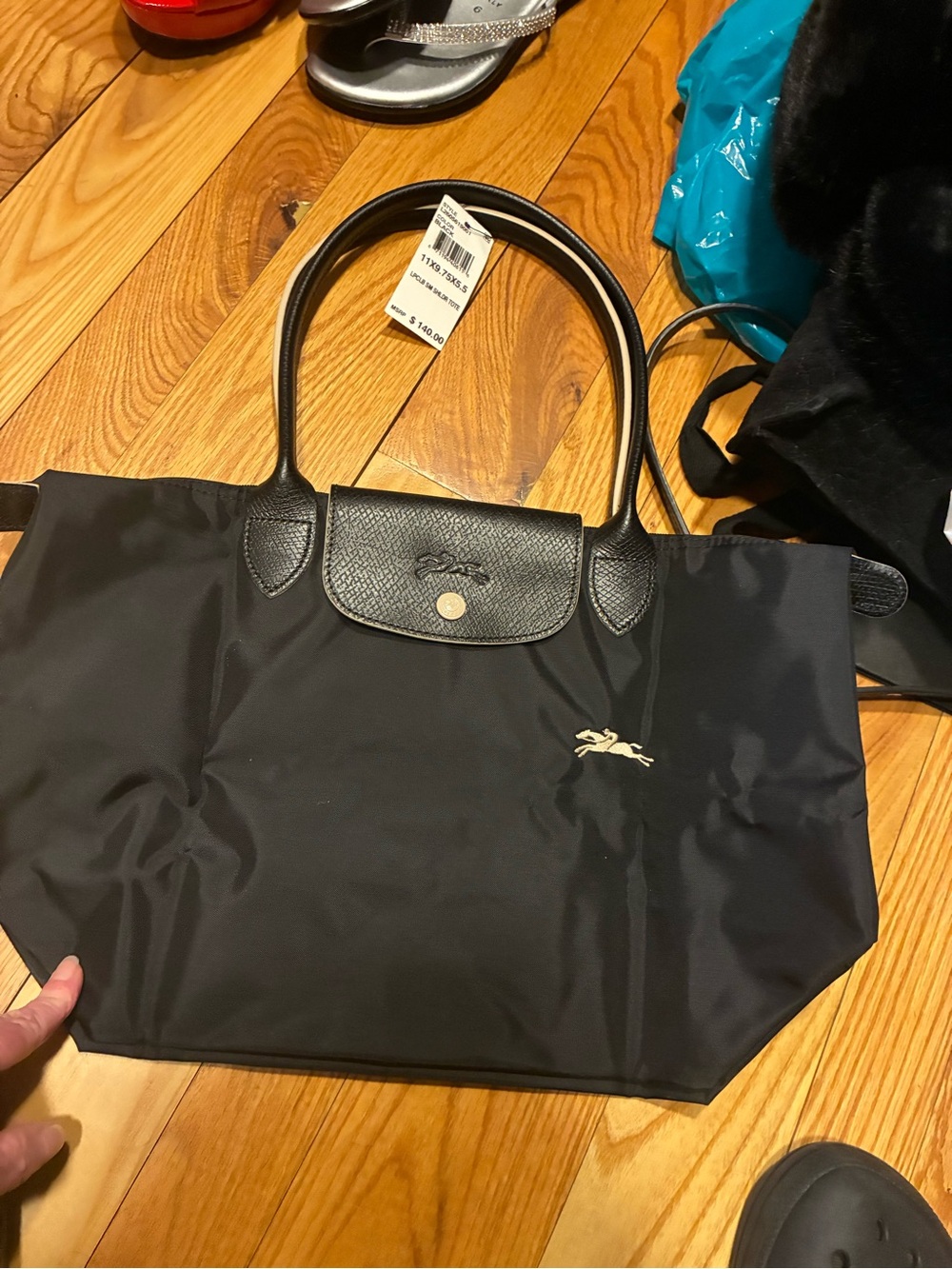 Longchamp small shoulder tote new - Picture 2 of 5